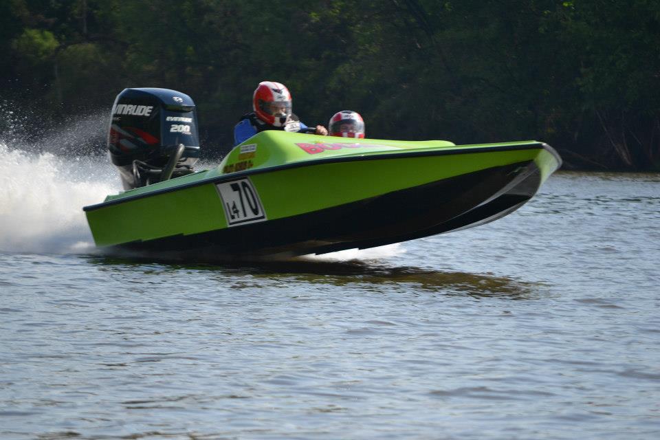Angelo on one of his racing and adventure days